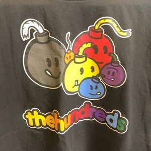 The Hundreds men’s size L black Pop Art Bomb Graphic Tee
